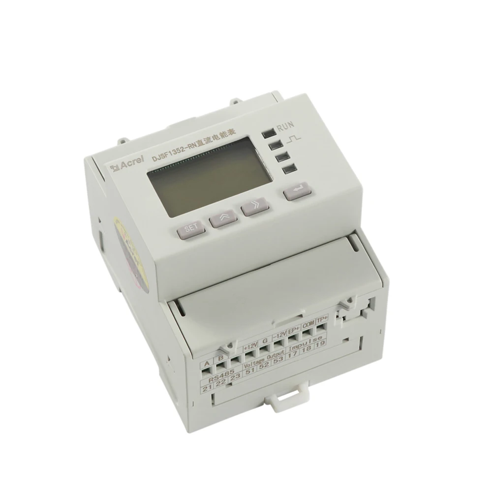 Solar power measuring DC energy meter