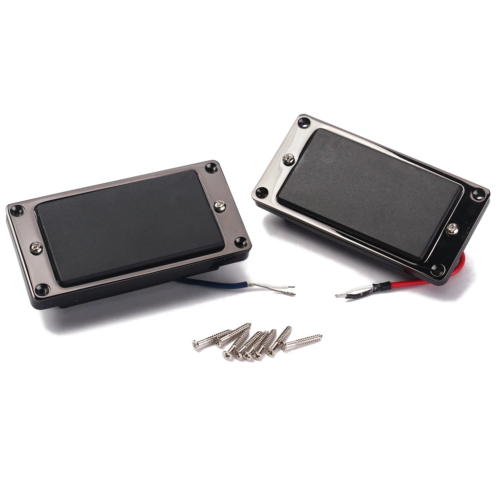 Professional Sealed Humbucker Pickups Set Guitars (Black) GMC04