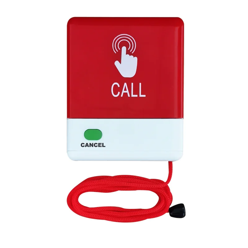 Emergency Call Button Nurse Buzzer Hospital Wireless Nurse Call System Patient Call Transmitter 7098