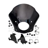Pazoma High Quality Smoked Motorcycle Headlight Fairing for Harley XL 1200 883 Dyna
