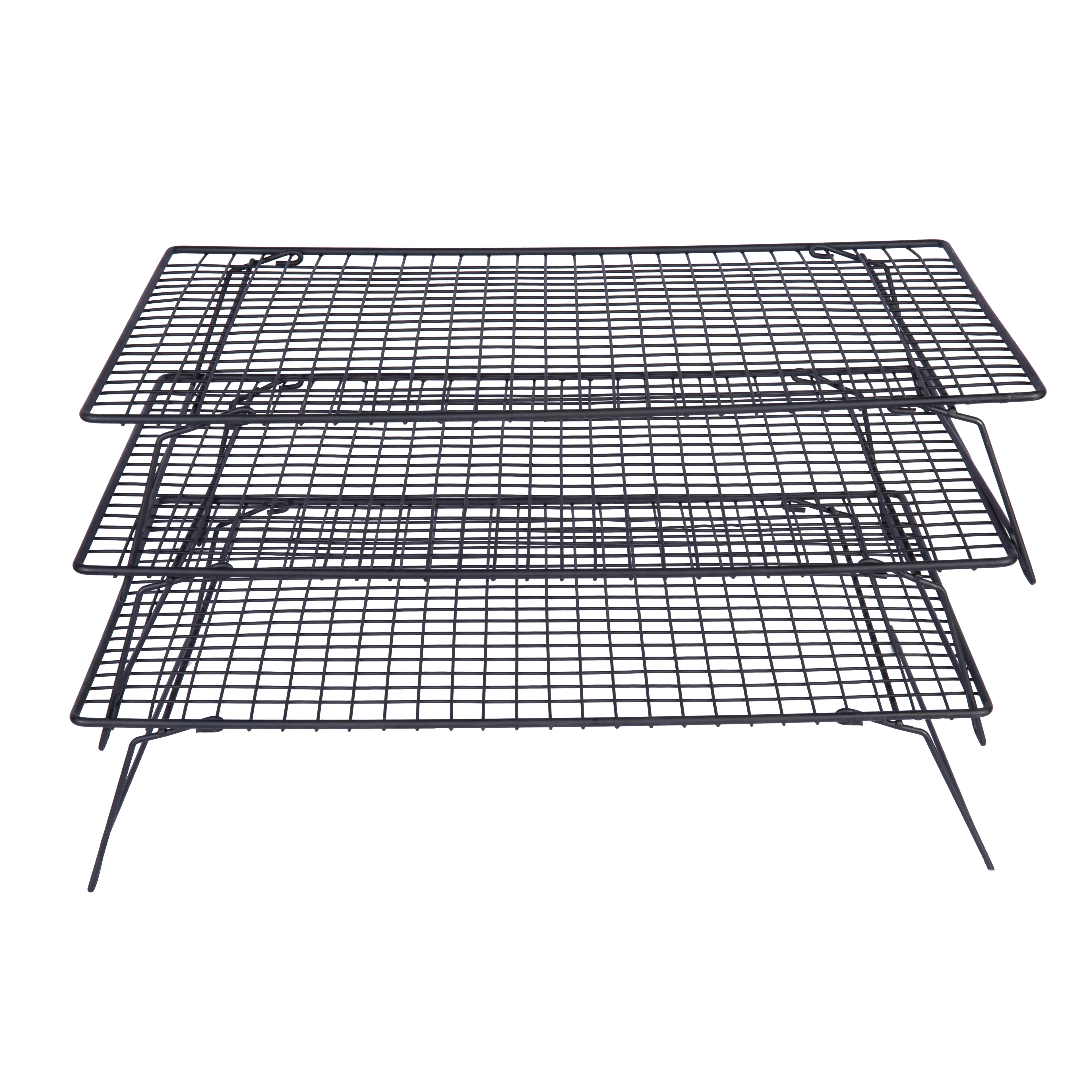 Guangzhou Manufacturer's Stainless Steel 3-Tier Cooling Cake Rack Metal ...
