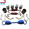 Heavy trailer brake caliper return shoe spring