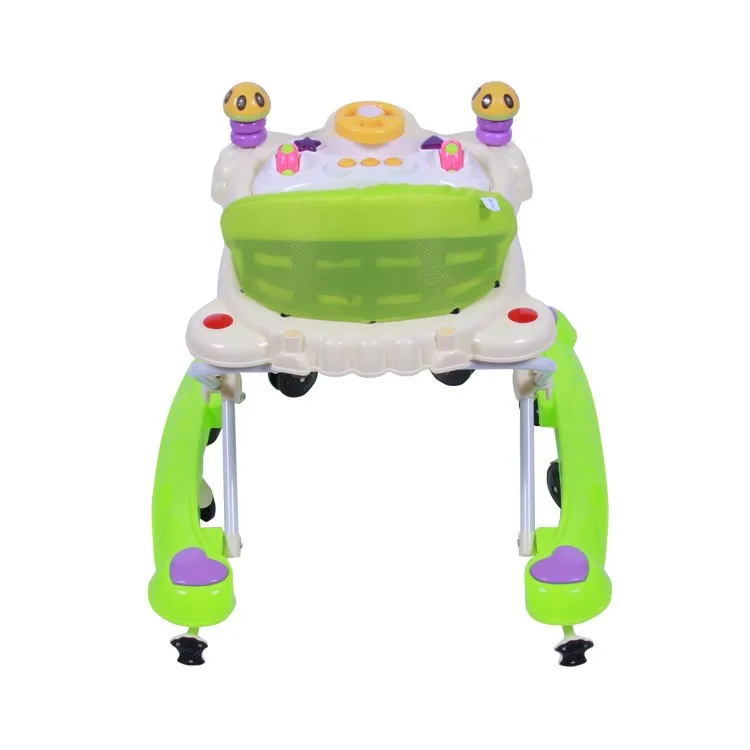 A Factory Sales Safe Swivel Wheels Baby Walker With Removable Musical