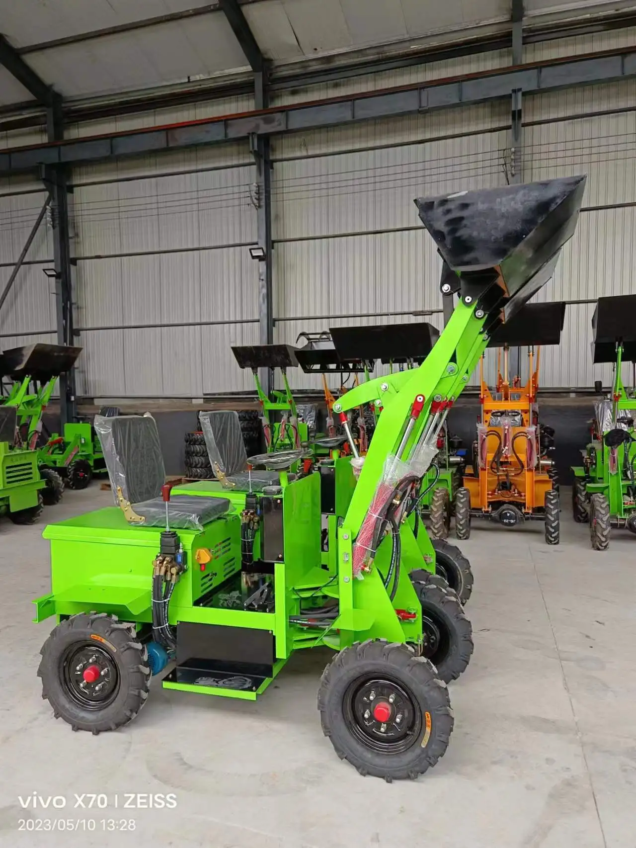 HT EL12 Electric Loader - Compact, Efficient Farm Equipment