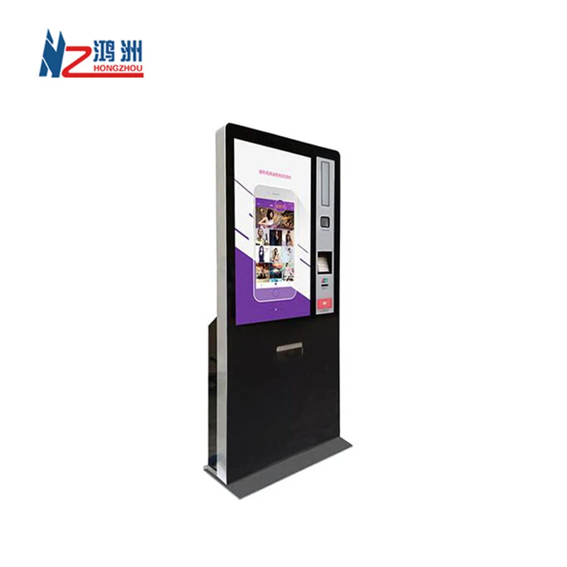 Shenzhen factory ticket printer kiosk with WIFI and camera in cinema