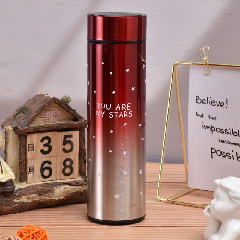 Smart Temperature Display 304 Stainless Steel Thermos Cup Creative