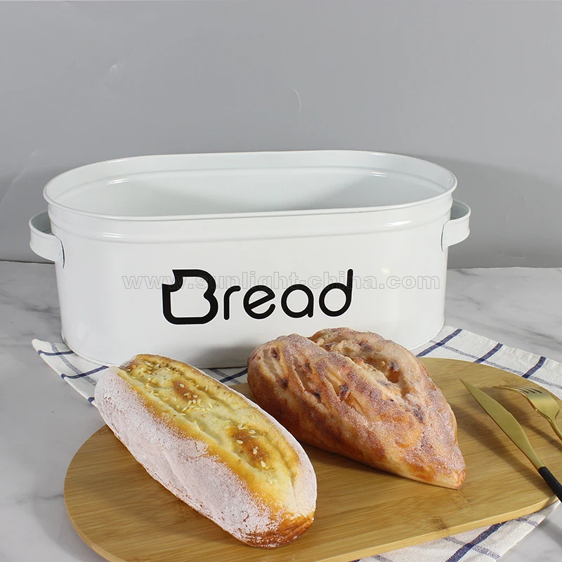 Metal Bread Bin/ Bread Box/food Storage With Wooden Lid Buy Bread Box,Metal Bread Bin/ Bread