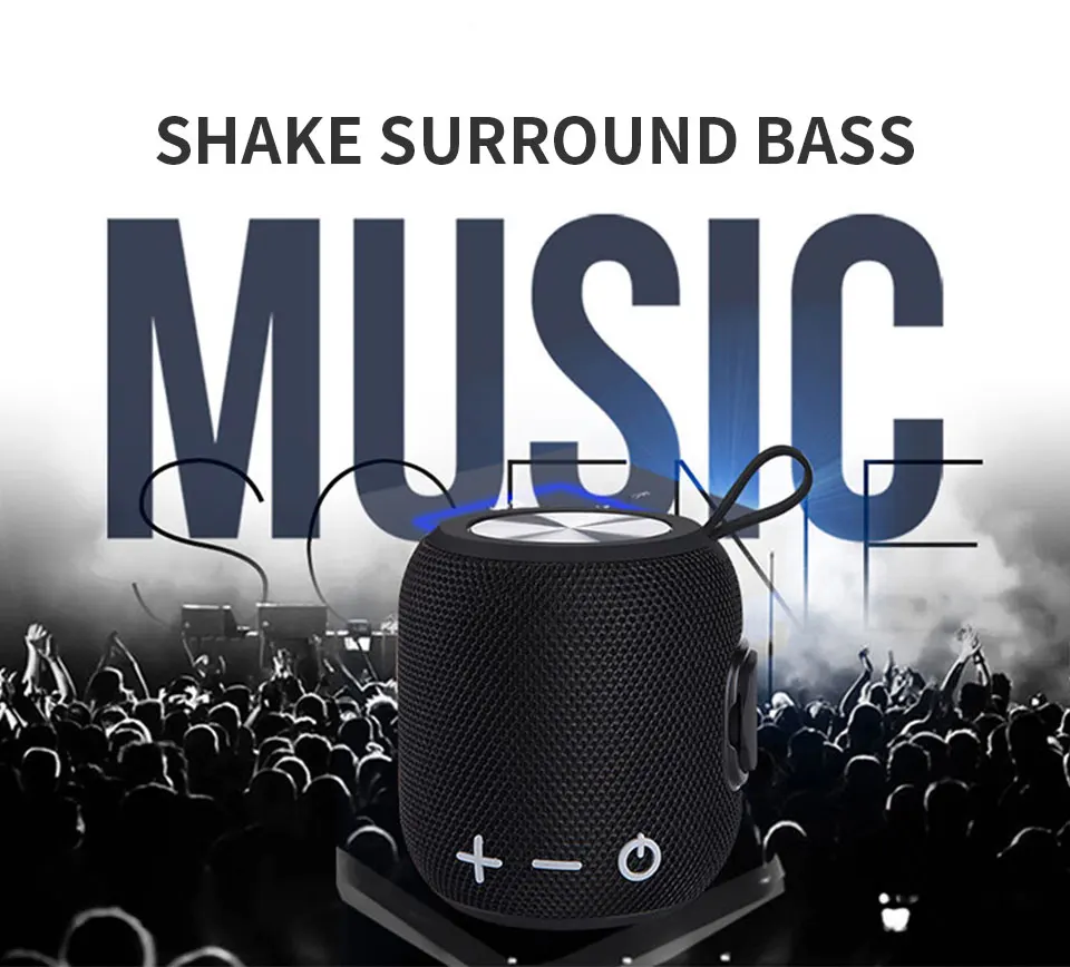 Waterproof portable bluetooth speakers 5W hd sound stereo - ANKUX.COM