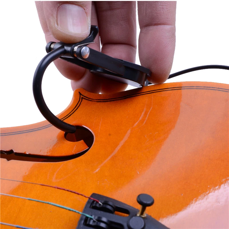 Clipon Microphone Violin Pickup With 6.35mm Plug Cable Standard Pickup