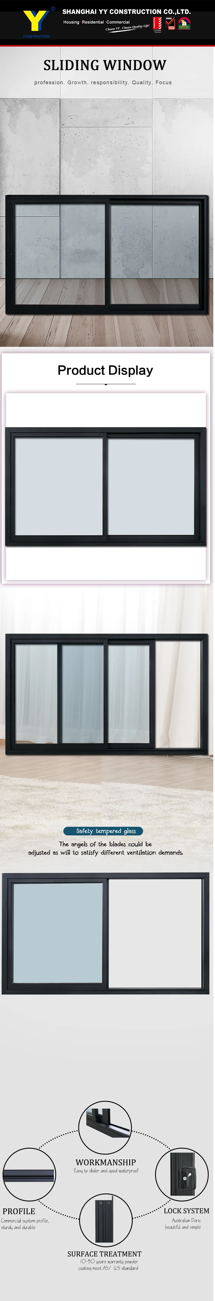 China Manufacturer Used Aluminium WIndows/Factory Aluminium Sliding Window and Door