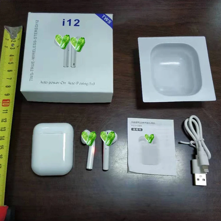 Promotion Price TWS Bluetooh Earbuds Earphone Detachable Wireless Headset i12 tws for inpods 12 - ANKUX.COM