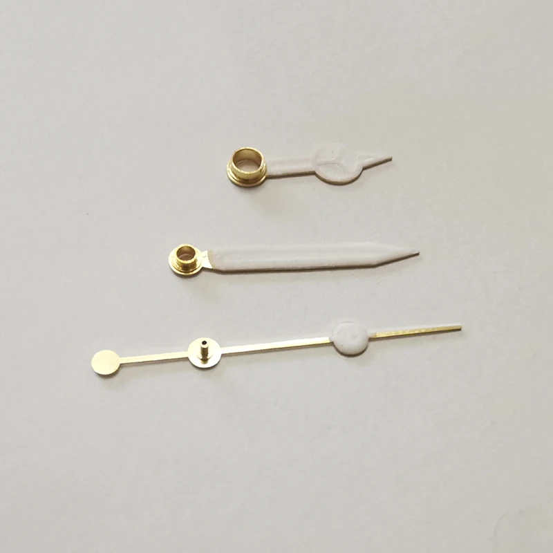 Sub Silver Yellow Gold Watch Hands Blue Green Luminous Fit Eta 2824