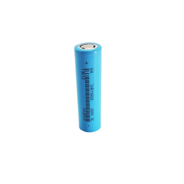Factory selling 18650 cell battery 7.5A current 3.7V 2Ah 3C high rate 18650 batteries