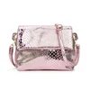 New snake pattern small square bag Amazon explosion type crossbody bag mini ladies shoulder mobile phone bag