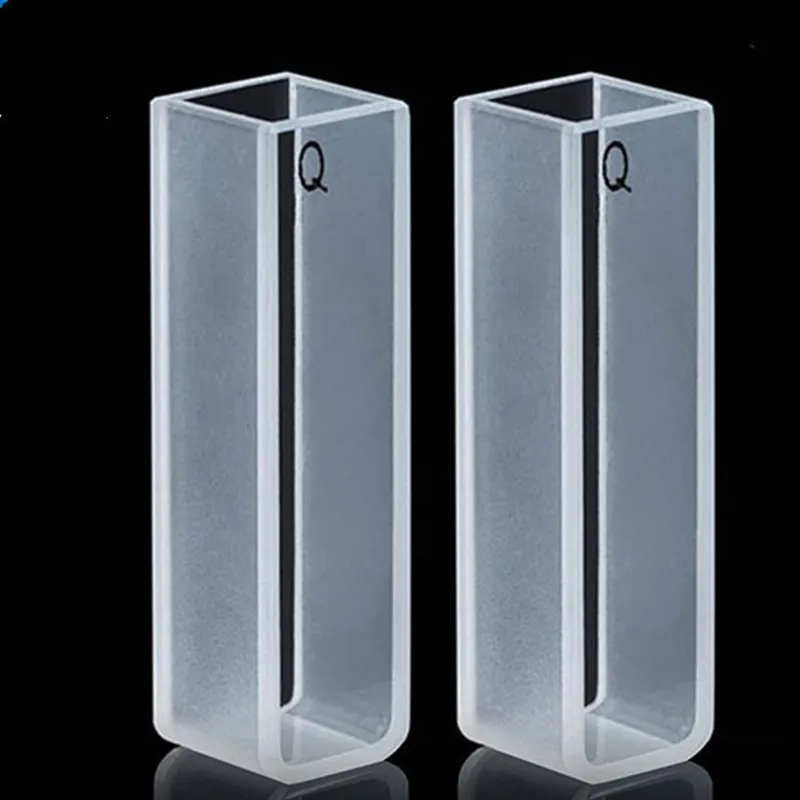 10mm Standard Clear Micro Quartz Cuvette For Lab Buy Quartz Glass