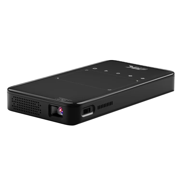 DLP Android 9.0 1GB+8GB 4K Mini Wifi Smart Pocket Projector