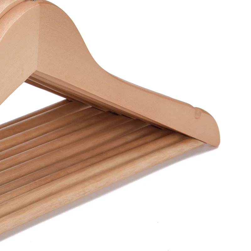 Manufacturer wholesale high quality custom wooden clothes hanger hangers