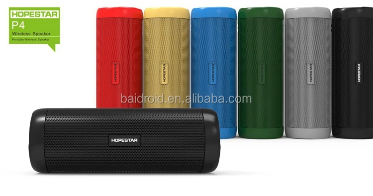 Hopestar P4 Outdoor Wireless Bluetooth Speaker Power Bank 10W Portable Bass Stereo Loudspeaker Mp3 Handsfree With Mic Flashlight - ANKUX.COM