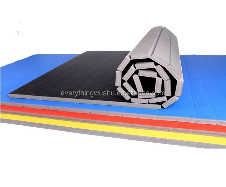 IJF Approved Judo Mats Boxing Roller-Up Gymnastics PVC Wrestling Fighting Roll Mat