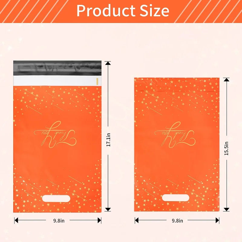 Custom Printed Logo White Recyclable Postal Courier Ldpe Mail Bags With