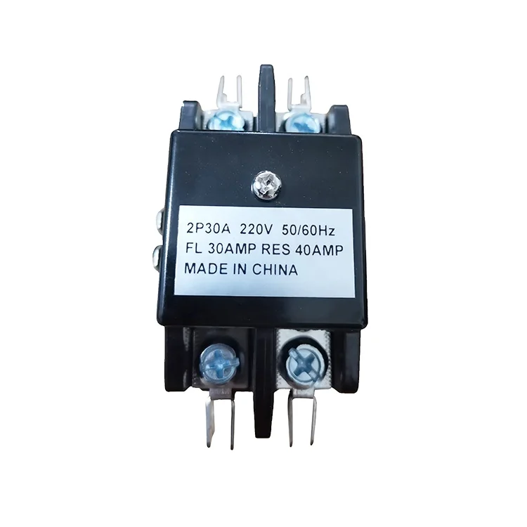 2 pole 3 pole air conditioning contactor magnetic ac contactor 24v, 220v manufacture
