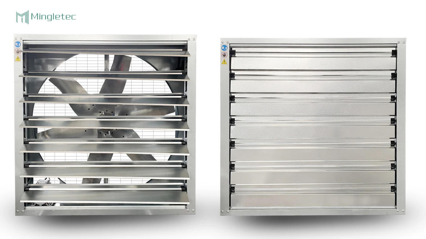 Mingletec 220/380 Volt Big Size Warehouse Factory Exhaust Wall Mounted