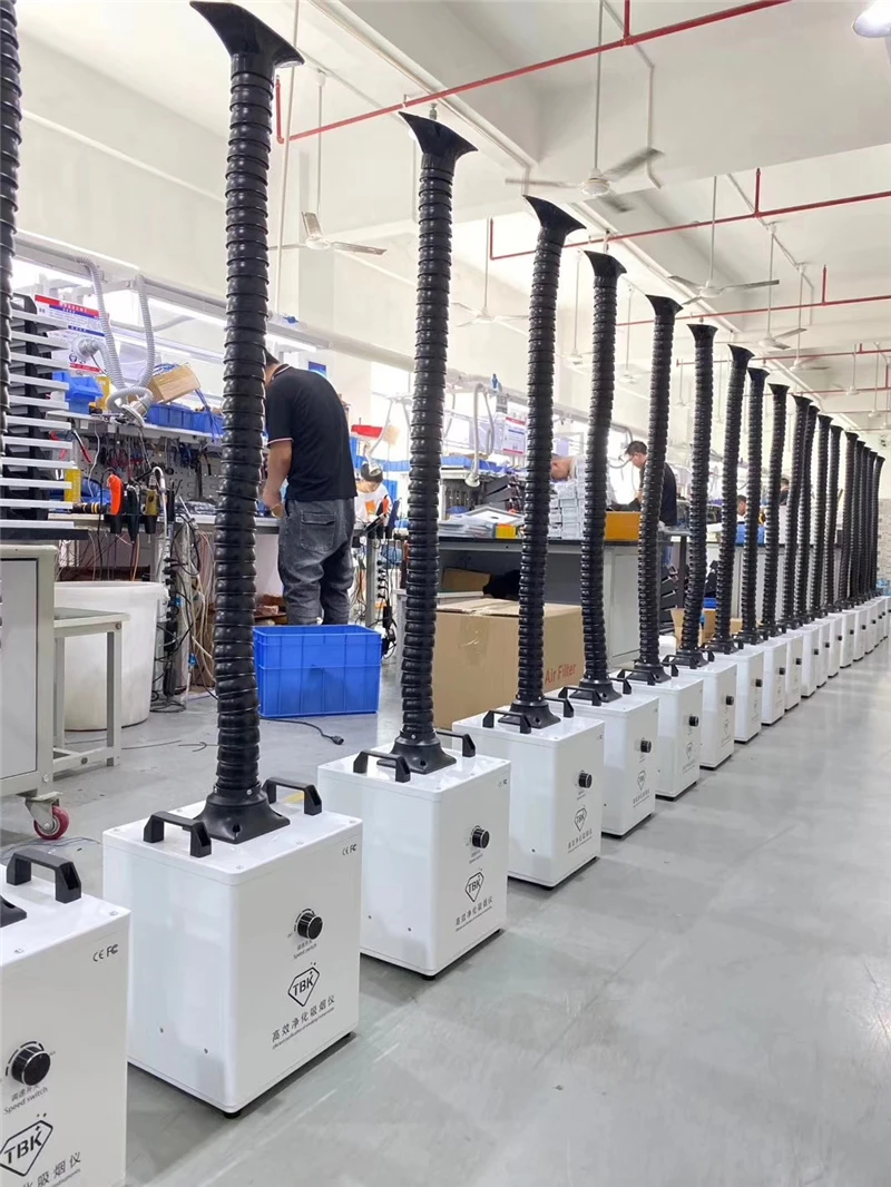 Tbk Ly Soldering Smoke Cleaner Smoke Dust Purifier Fume Extractor 220v