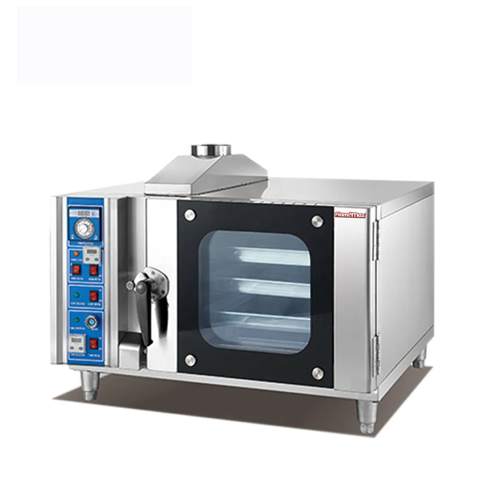 商用烤箱工业烘箱3-pan气体对流面包/饼干烤炉 - buy industrial