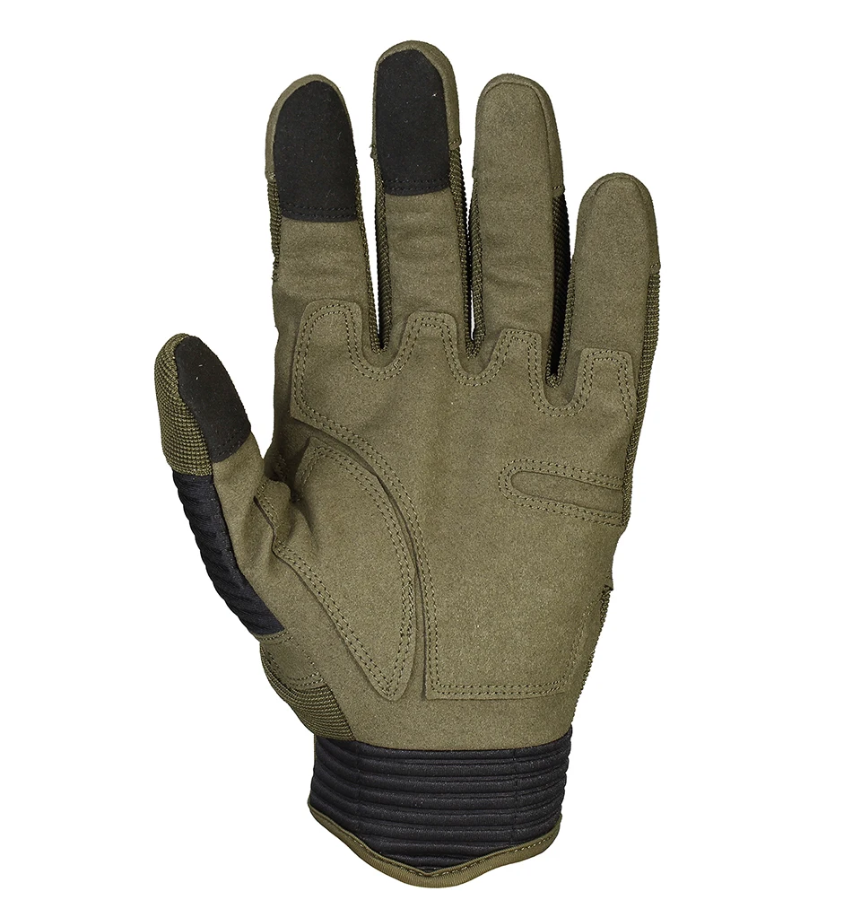 触摸屏军队军事战术手套彩弹气枪射击战斗防滑硬指关节全手指手套