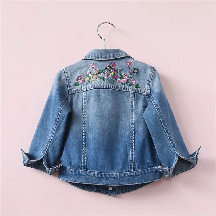 
Fine And Smooth Jeans Coat Children Clothes jacket kids denim coat denim coat jeans 