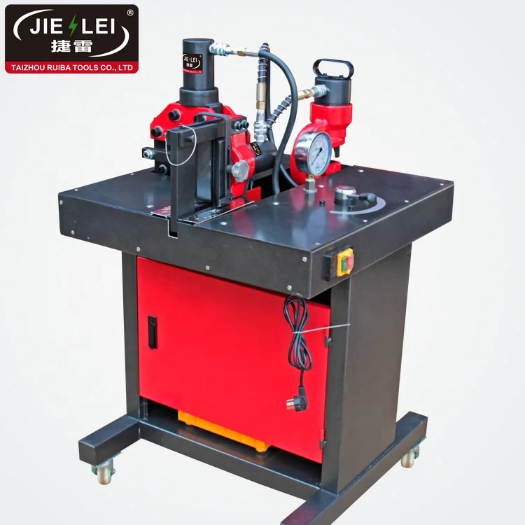 
DHY-150 hole punching cutting bending 3 in 1 muti-function busbar machine 