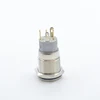 BIJIA 12v piezo buzzer led pilot lamp 12mm push button switch