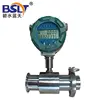 Water Turbine Flow Meter Liquid Flowmeters Soft Tap Medidor De Flujo Turbina 2 Inch With Spanish Display