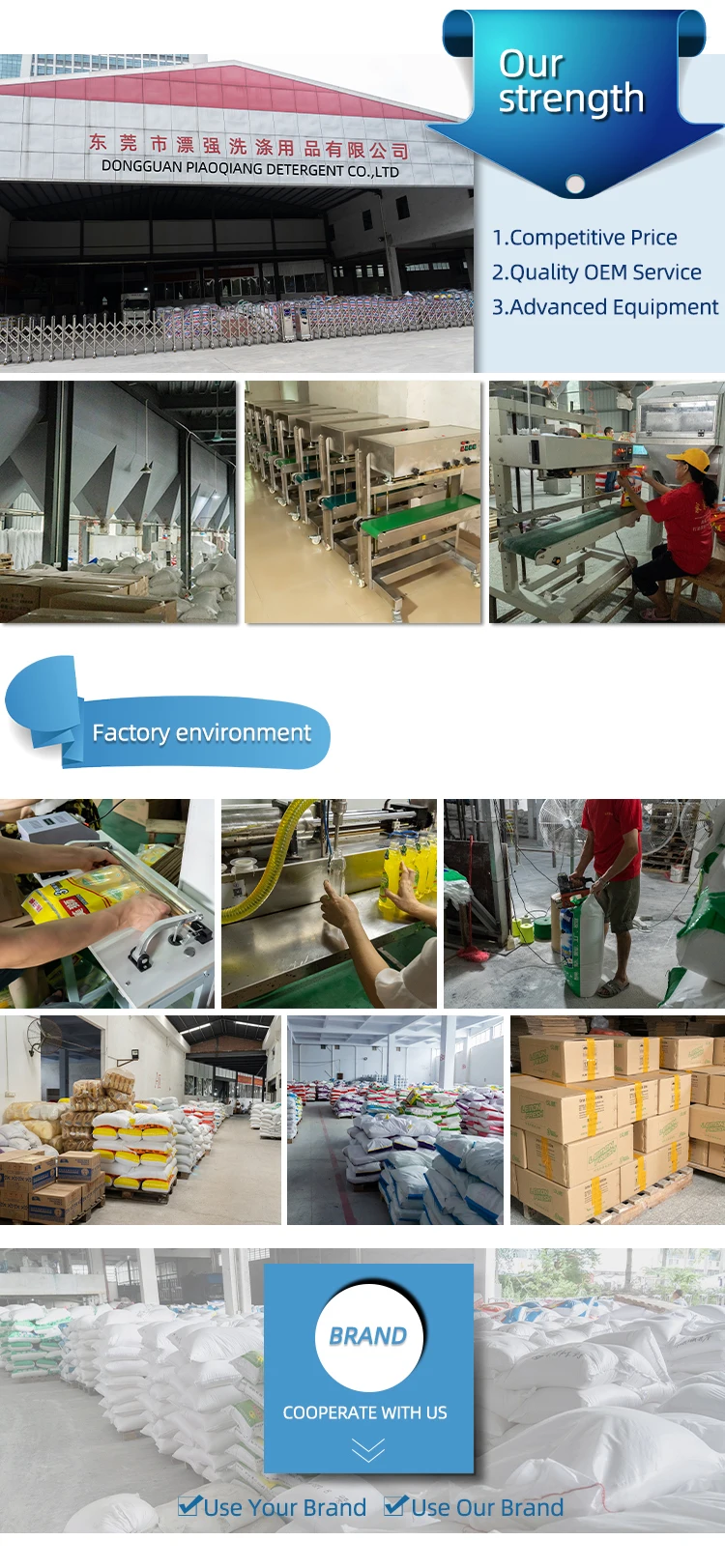 wholesale ph balanced whitening cloth washing powder detergent