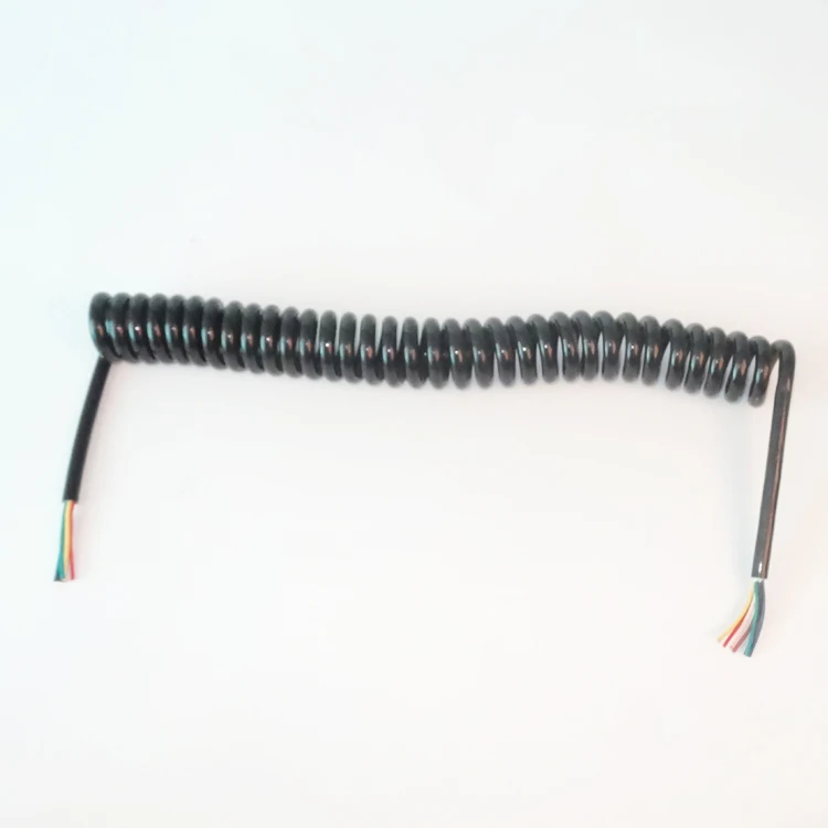 Corrosion Resistant Industrial Power Cord Black 15ft Universal 7 Way