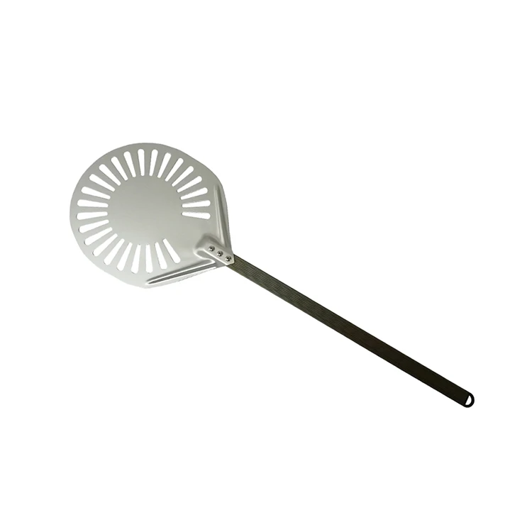 
Aluminum metal pizza peel Pizza turning peel metal 