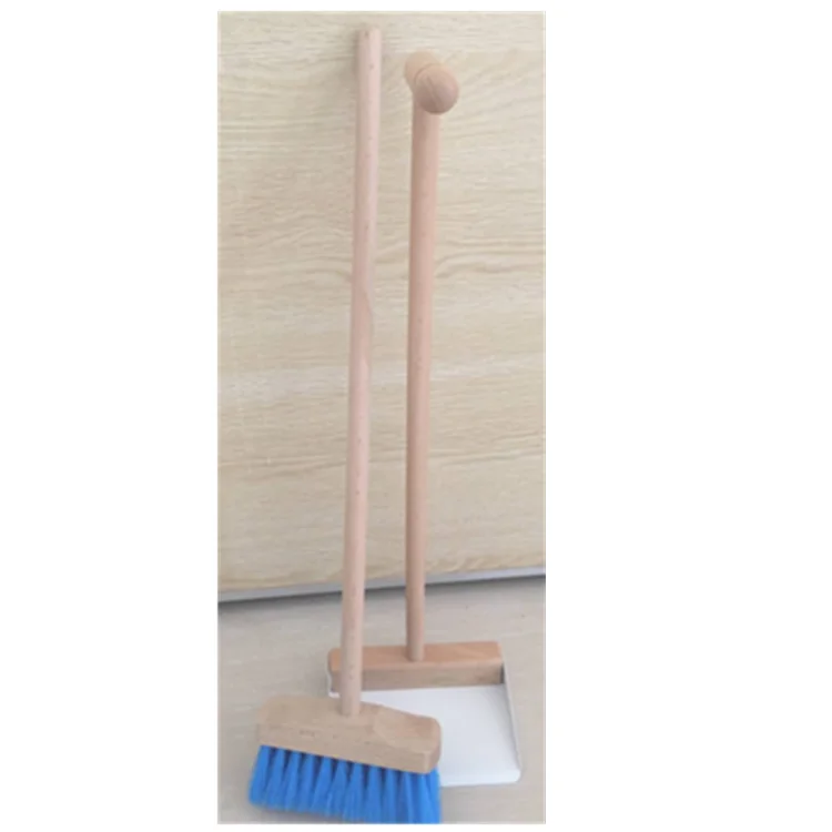 Cute Customized Upright Wooden Broom And Dustpan For Kids Buy Dustpan And Broom,Upright Broom