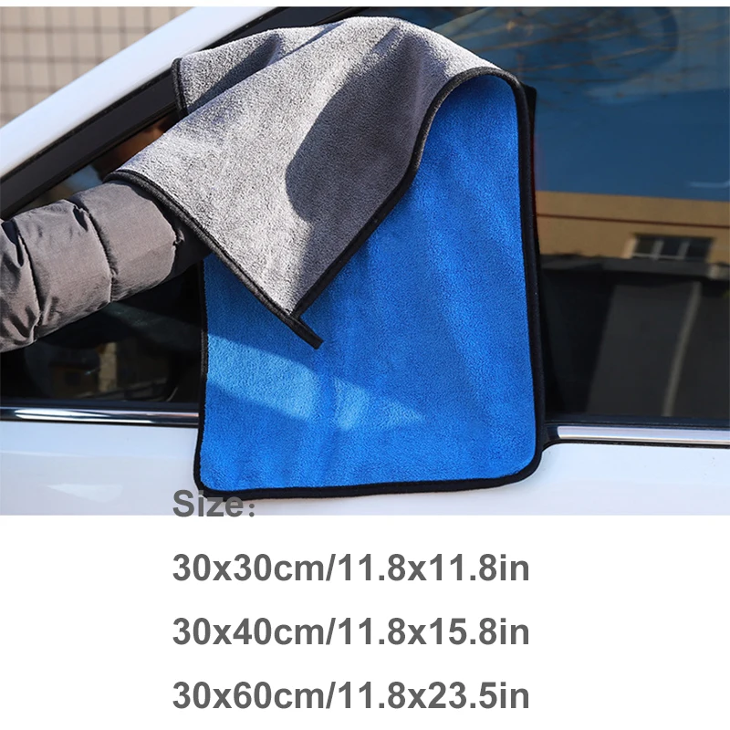 600gsm coral fleece cleaning towel