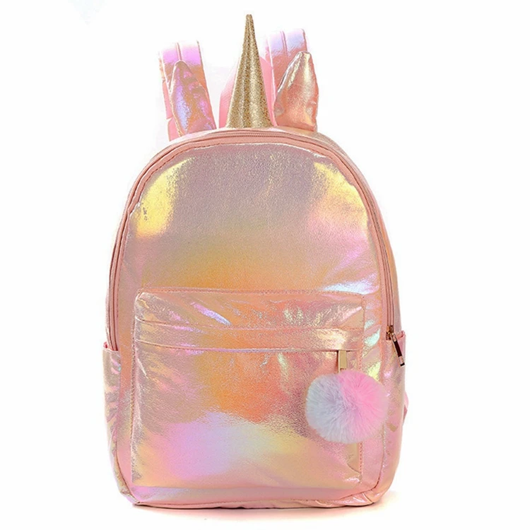 holographic unicorn backpack