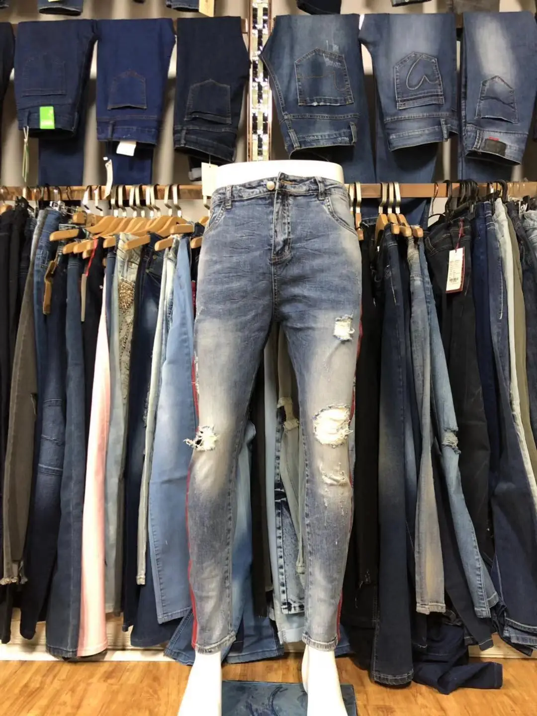 Gzy Wholesale Stocklots Most Popular Men Jeans Pants Demin Trousers ...