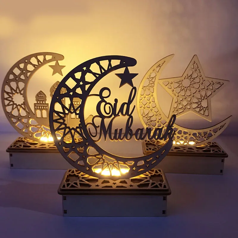 Hängende Anhänger Lamp Ramadan Moslems LED Night Light Eid Mubarak Dekor Licht 