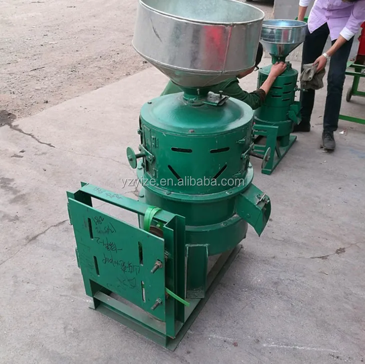 Small Oat Grain Dehuller Machine Corn Maizer Peeler Oats Cereal Barley