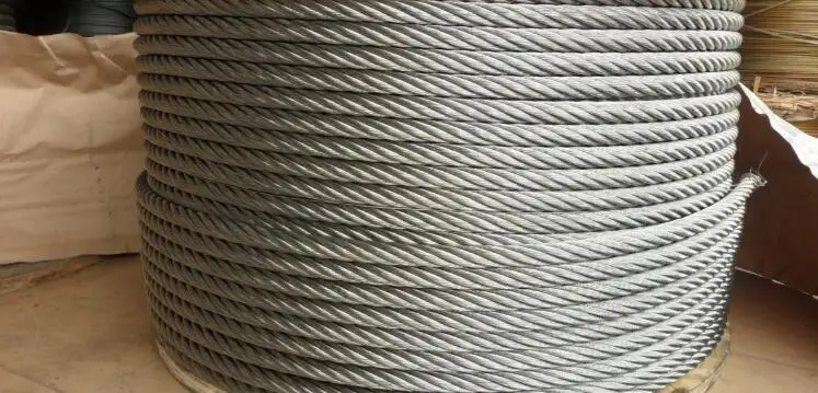 Stainless Steel Wire Rope 316 Marine Grade 1x19 Strands Construction For Deck Rail Balusters 2080