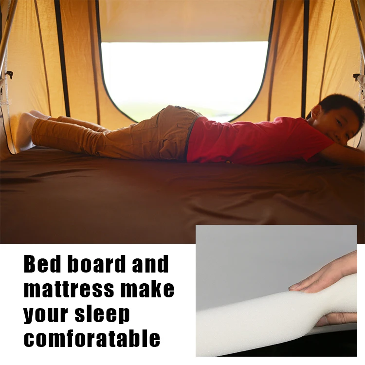 HOMFUL חיצוני כביש טיול רכב אוהל הארכת קמפינג SUV גג עם כילה