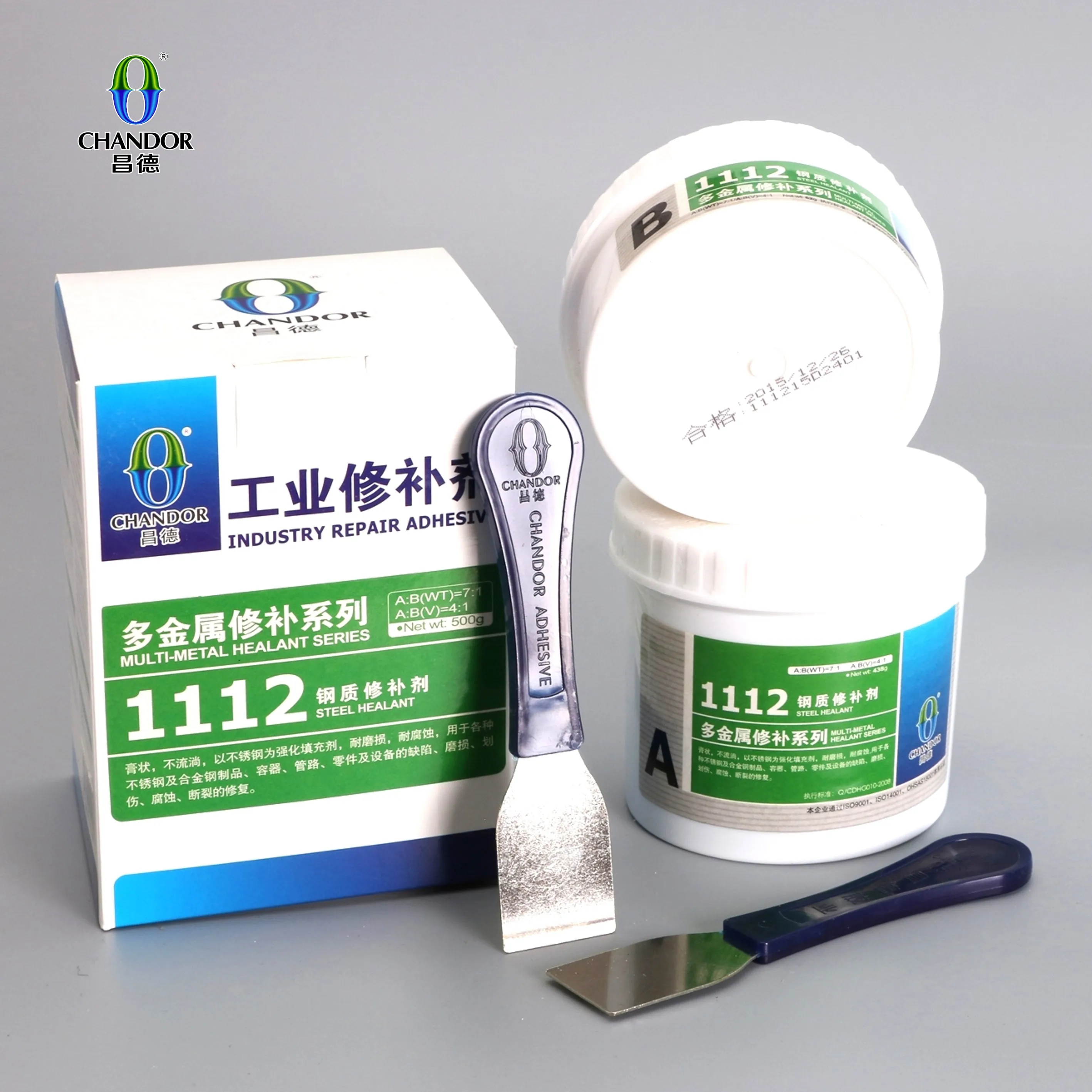 1112 Steel Casting Adhesive Industrial Repair Agent Epoxy Glue Ab Glue