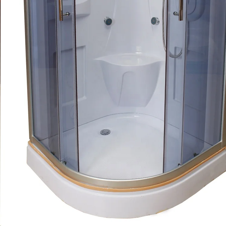 Portable Rv Shower Room One Piece Abs Back Wall Shower Cabin Buy