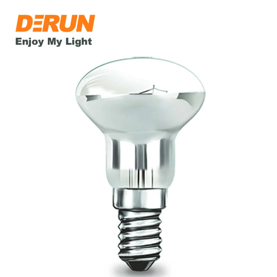 High quality 15W 25W clear frosted E14 E26 R39 R50 reflector lamp incandescent bulb lights with long life span, INC-REFLEX