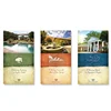 Professional three folders DL flyer full color design for print service