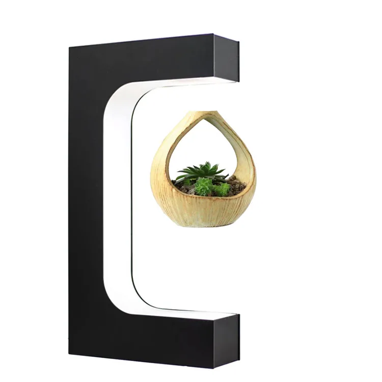 Gleagle Floating Plants Hanging Diy Levitate Floating Air Bonsai Levitating Flower Pot