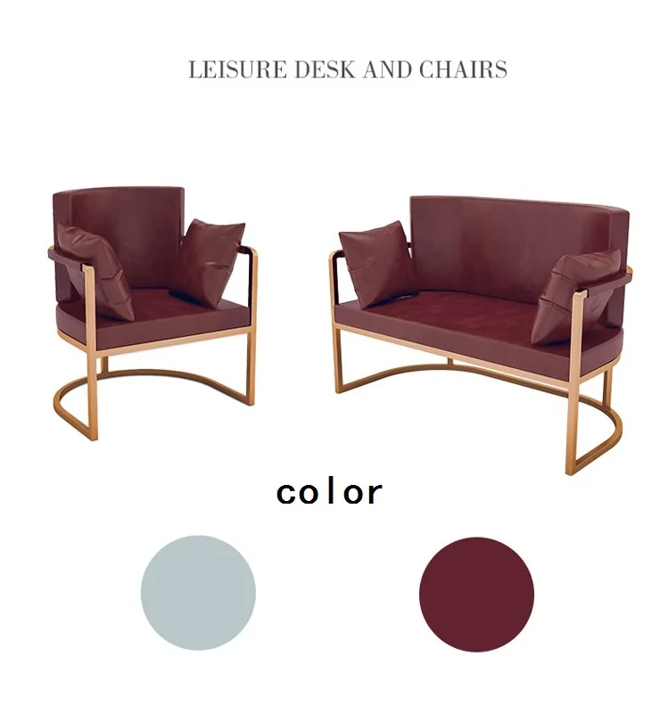 Nordic furniture sofa set simple modern tie Yi size family leisure sofa combination